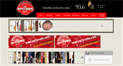 Desktop Screenshot of erciyesfm.com